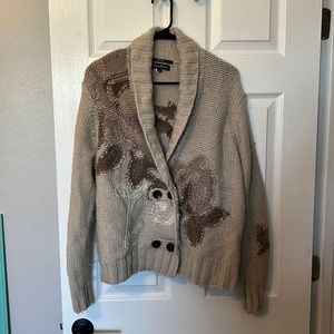 Eddie Bauer hand knit sweater.